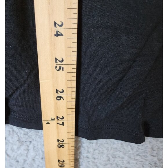 NEW Auden Women's 2-Piece Cloud Knit Pajama Button Top/Shorts Set Black Size XXL - Picture 12 of 16